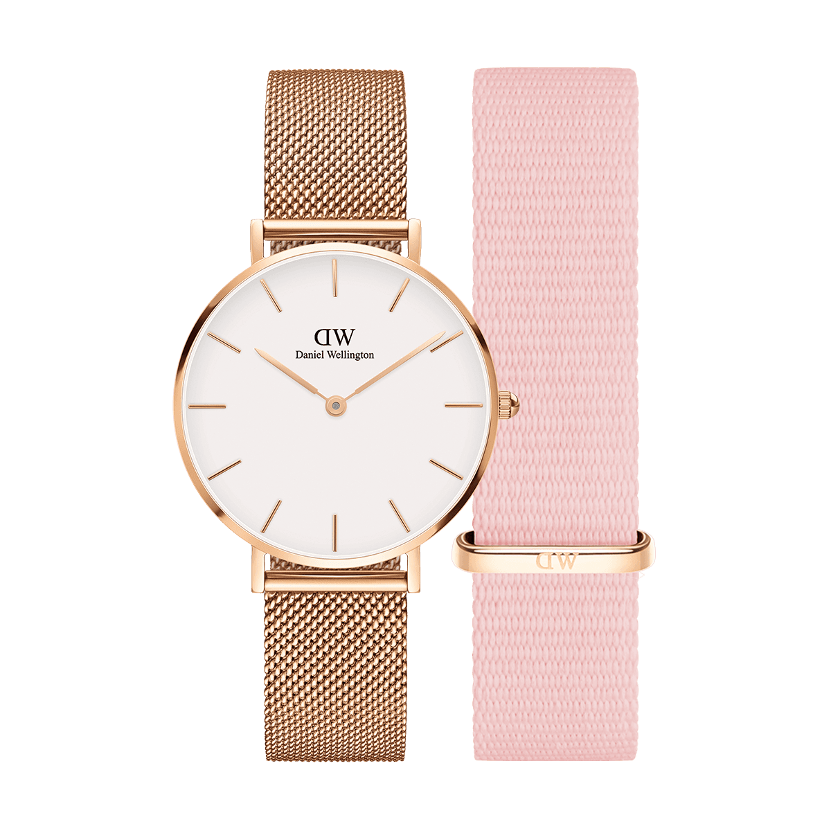 dw官网 dw手表官网 dw中国官网 dw官方旗舰店 DW DW官网 Bundle W+S Petite Melrose RG 32mm + Petite Rosewater RG 14mm