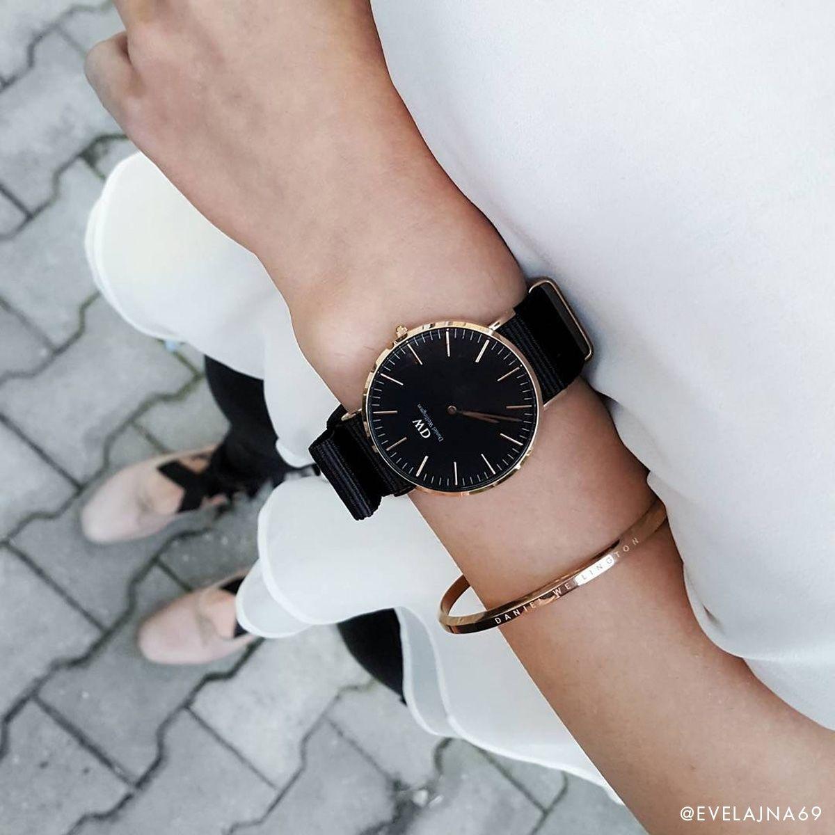 dw官网 dw手表官网 dw中国官网 dw官方旗舰店 DW DW官网 W Classic Black Cornwall RG 36mm