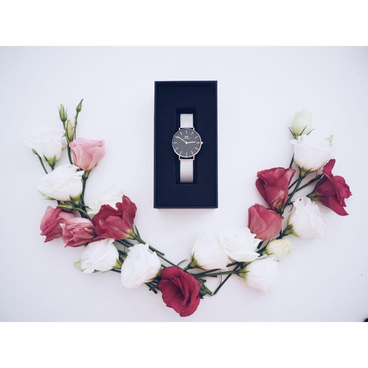 dw官网 dw手表官网 dw中国官网 dw官方旗舰店 DW DW官网 Bundle W+S Petite Black Sterling Silver 32mm+Bondi Silver 14mm