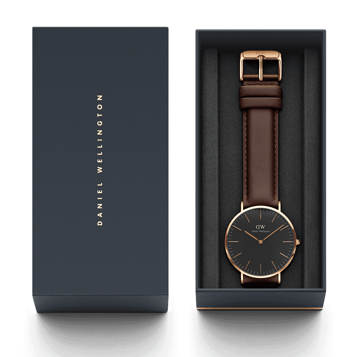 dw官网 dw手表官网 dw中国官网 dw官方旗舰店 DW DW官网 W Classic Black Bristol RG 40mm