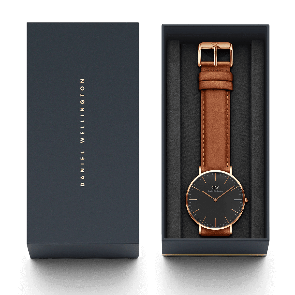 dw官网 dw手表官网 dw中国官网 dw官方旗舰店 DW DW官网 W Classic Black Durham RG 40mm