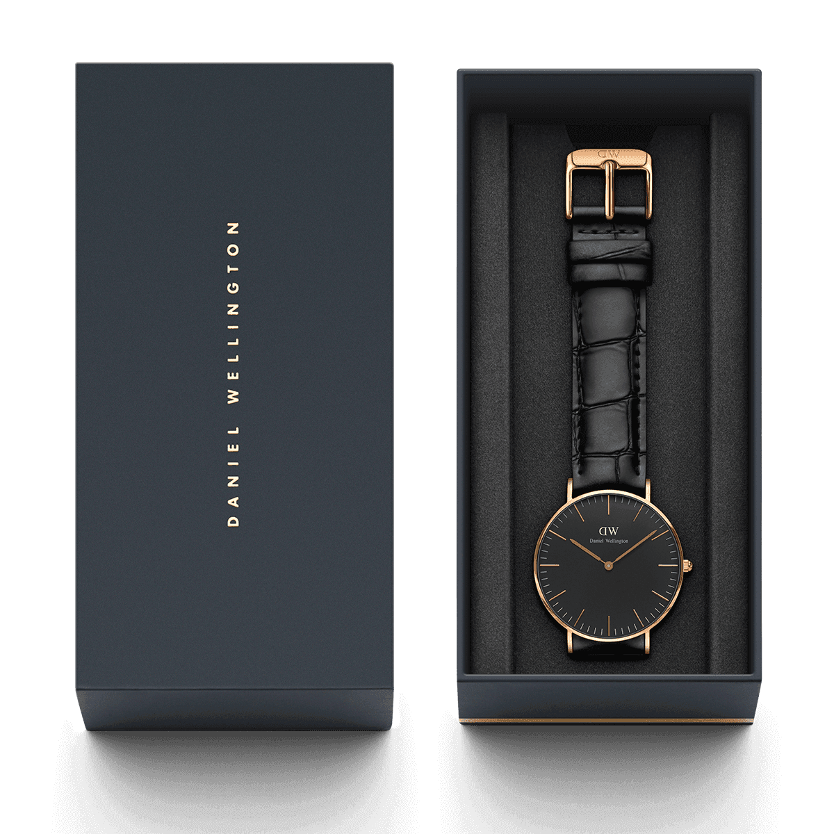 dw官网 dw手表官网 dw中国官网 dw官方旗舰店 DW DW官网 W Classic Black Reading RG 36mm