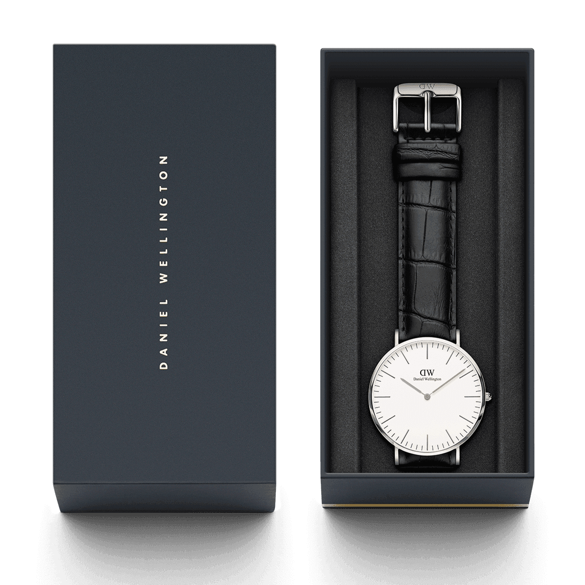 dw官网 dw手表官网 dw中国官网 dw官方旗舰店 DW DW官网 W Classic Reading Silver 40mm
