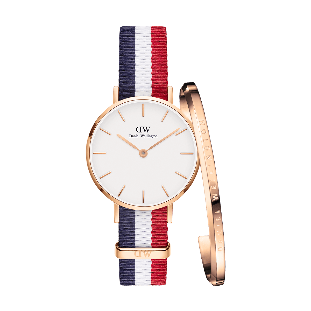 dw官网 dw手表官网 dw中国官网 dw官方旗舰店 DW DW官网 Bundle W+B Petite 28 Cambridge +Classic Bracelet S RG