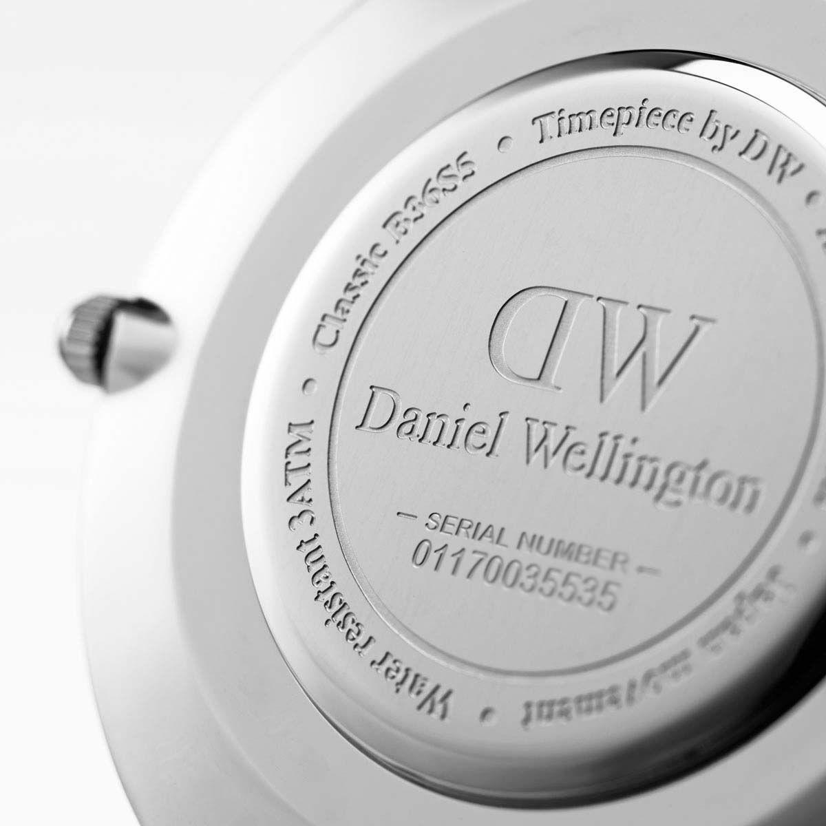 dw官网 dw手表官网 dw中国官网 dw官方旗舰店 DW DW官网 W Classic Black Cornwall Silver 40mm