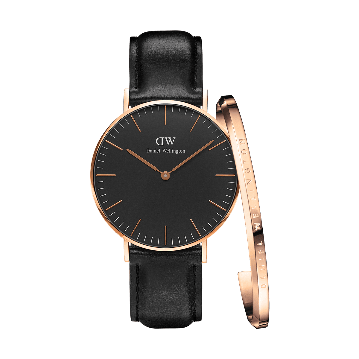 dw官网 dw手表官网 dw中国官网 dw官方旗舰店 DW DW官网 Bundle W+B Classic Black Sheffield RG 36mm+Bracelet RG L