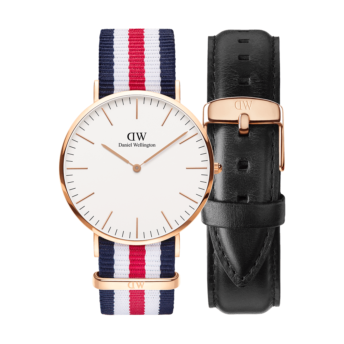 dw官网 dw手表官网 dw中国官网 dw官方旗舰店 DW DW官网 Bundle W+S Classic Canterbury RG 40mm+Sheffield 20mm