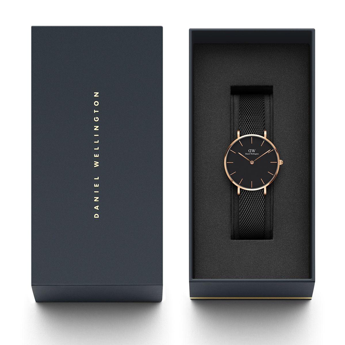 dw官网 dw手表官网 dw中国官网 dw官方旗舰店 DW DW官网 W Petite Black Ashfield RG 32mm