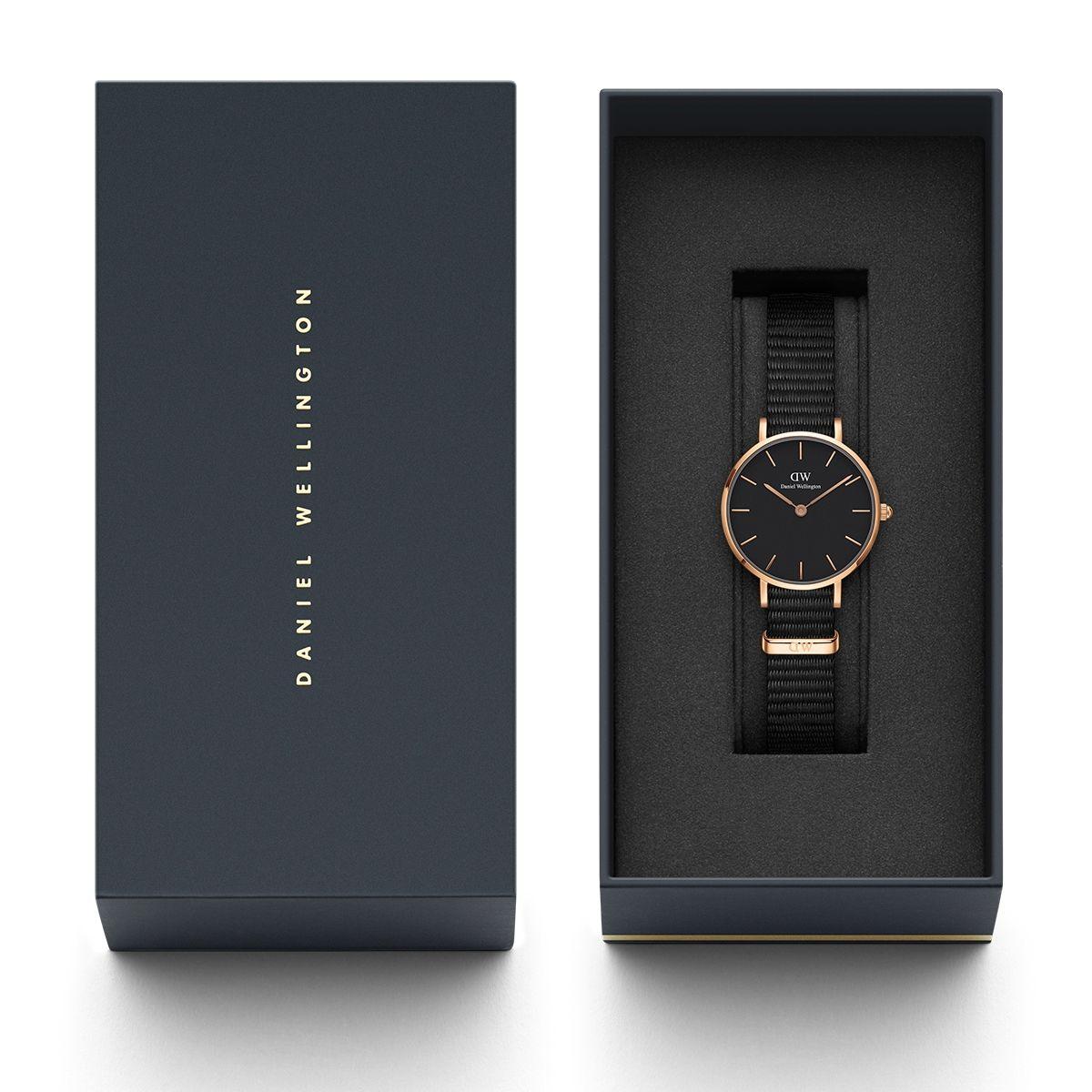 dw官网 dw手表官网 dw中国官网 dw官方旗舰店 DW DW官网 W Petite Black Cornwall RG 28mm