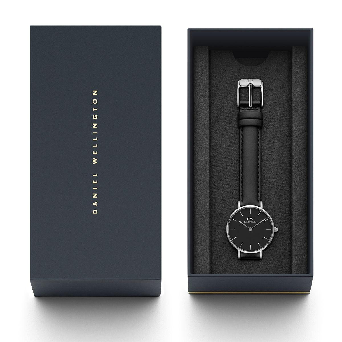 dw官网 dw手表官网 dw中国官网 dw官方旗舰店 DW DW官网 W Petite Black Sheffield Silver 28mm