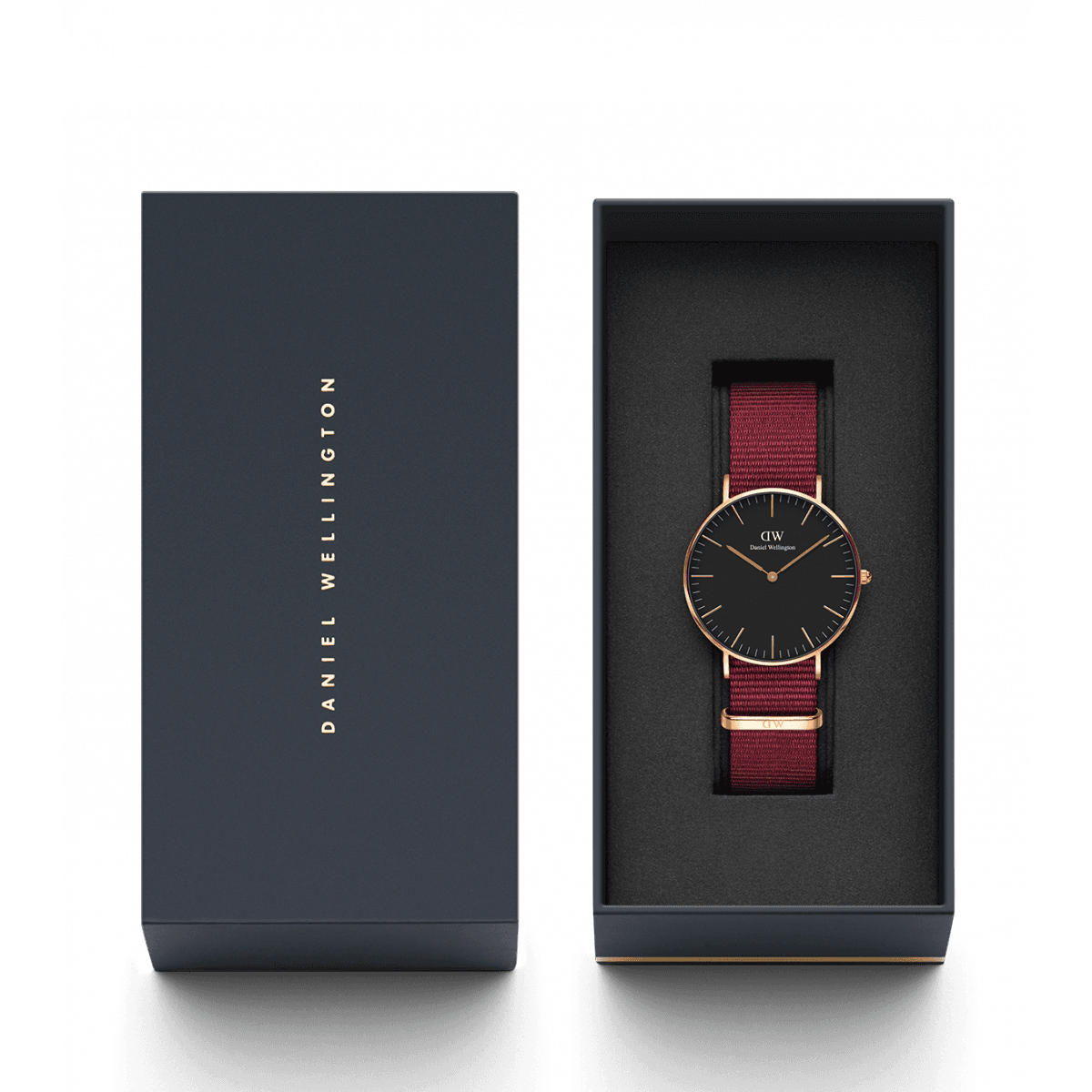 dw官网 dw手表官网 dw中国官网 dw官方旗舰店 DW DW官网 W Classic Black Roselyn RG 36mm