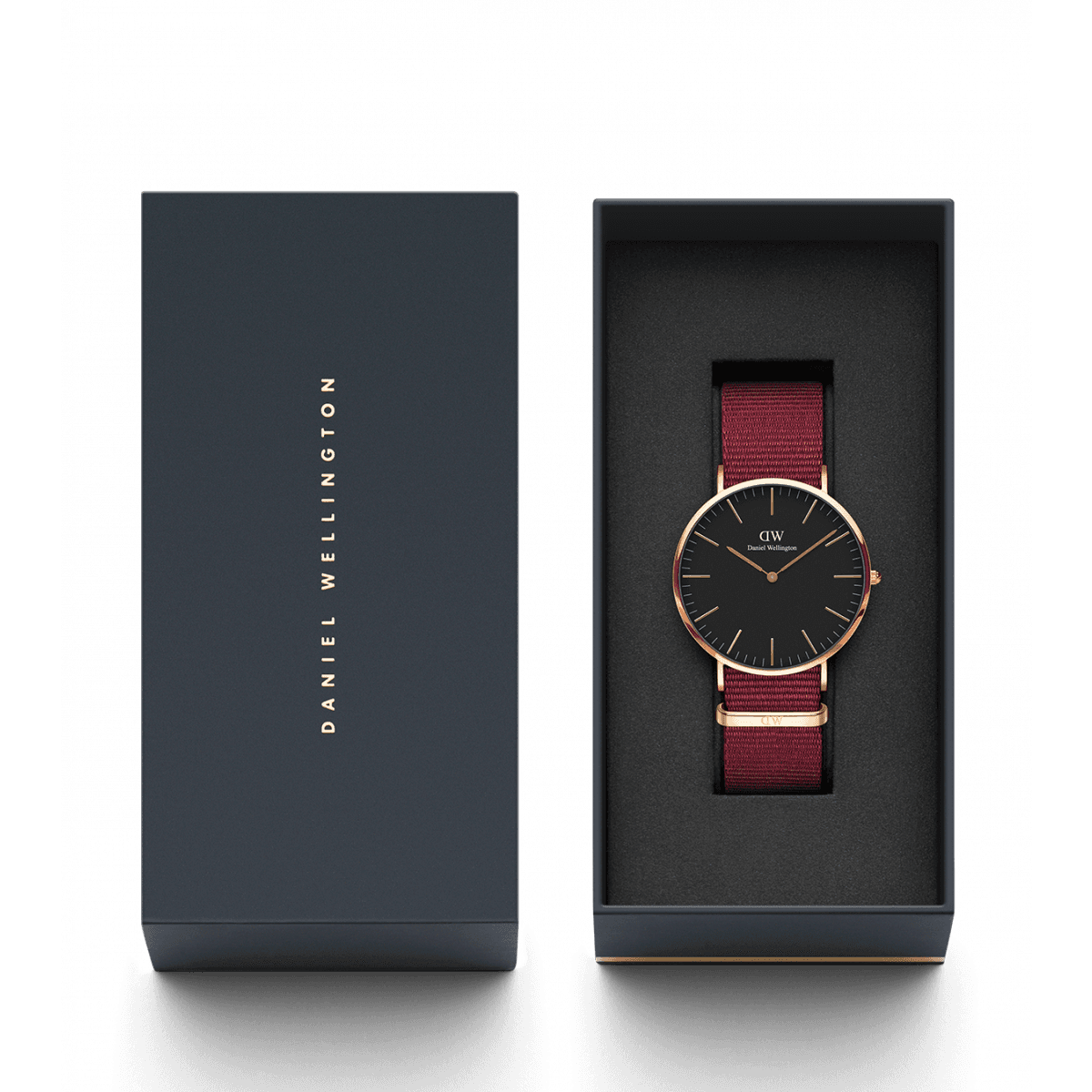 dw官网 dw手表官网 dw中国官网 dw官方旗舰店 DW DW官网 W Classic Black Roselyn RG 40mm