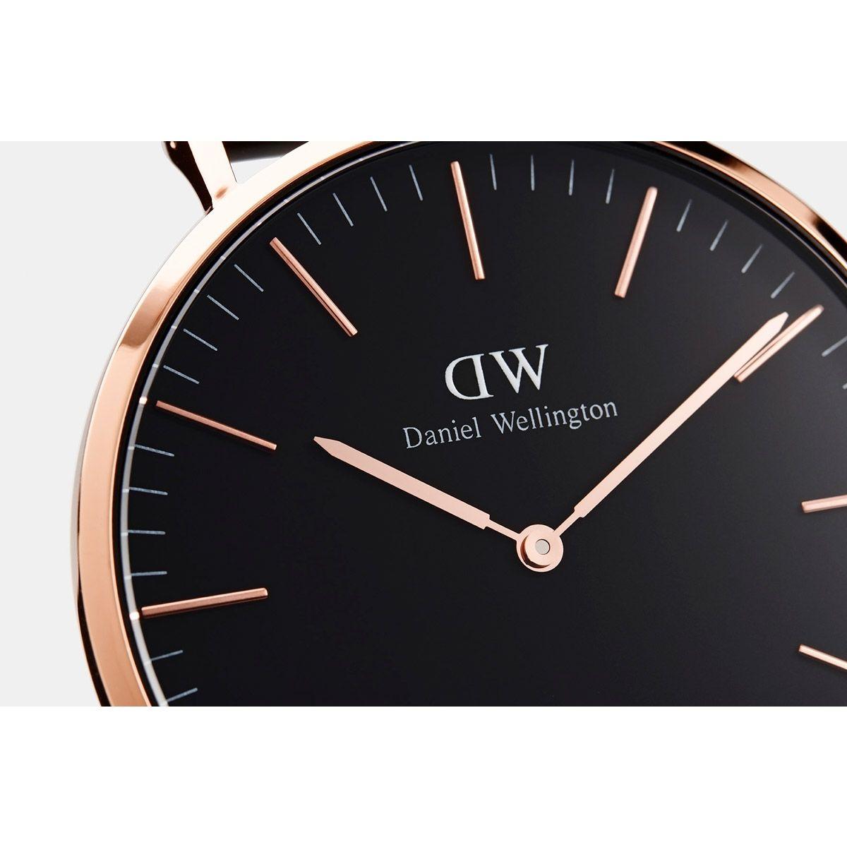 dw官网 dw手表官网 dw中国官网 dw官方旗舰店 DW DW官网 W Classic Black York RG 40mm