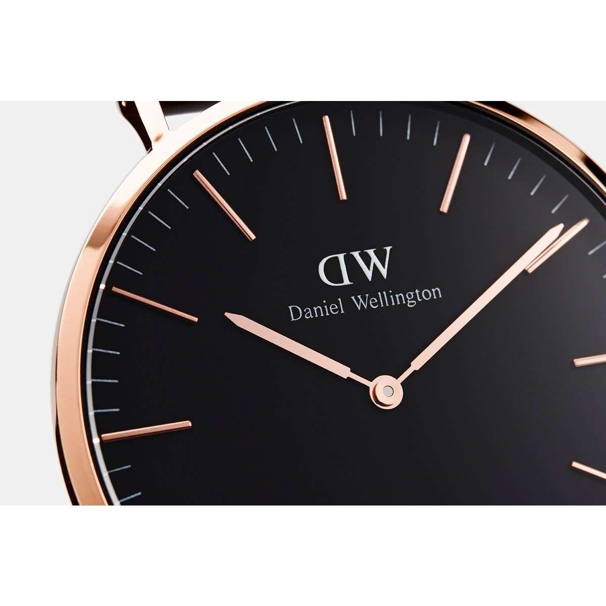 dw官网 dw手表官网 dw中国官网 dw官方旗舰店 DW DW官网 W Classic Black Cornwall RG 36mm