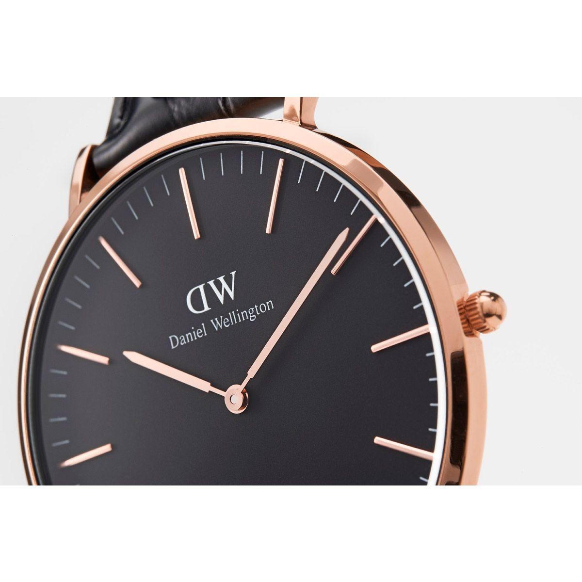 dw官网 dw手表官网 dw中国官网 dw官方旗舰店 DW DW官网 W Classic Black York RG 40mm
