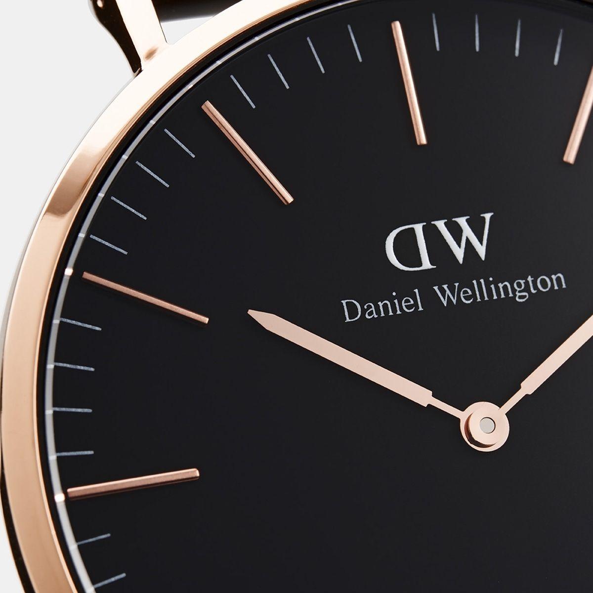 dw官网 dw手表官网 dw中国官网 dw官方旗舰店 DW DW官网 W Classic Black Roselyn RG 40mm