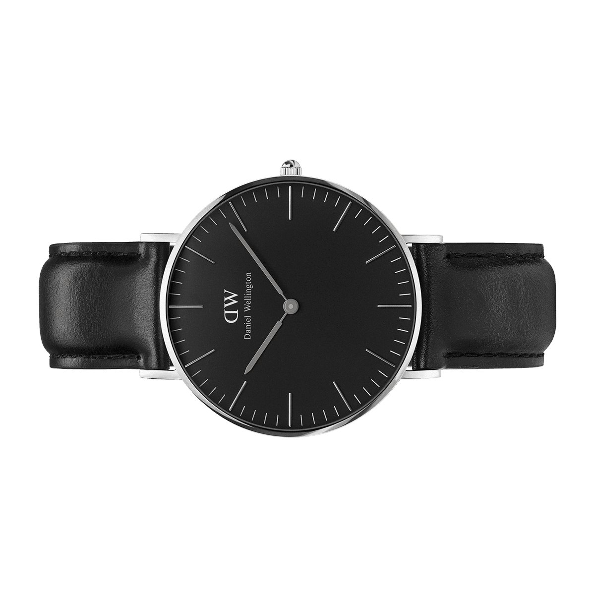 dw官网 dw手表官网 dw中国官网 dw官方旗舰店 DW DW官网 W Classic Black Sheffield Silver 36mm