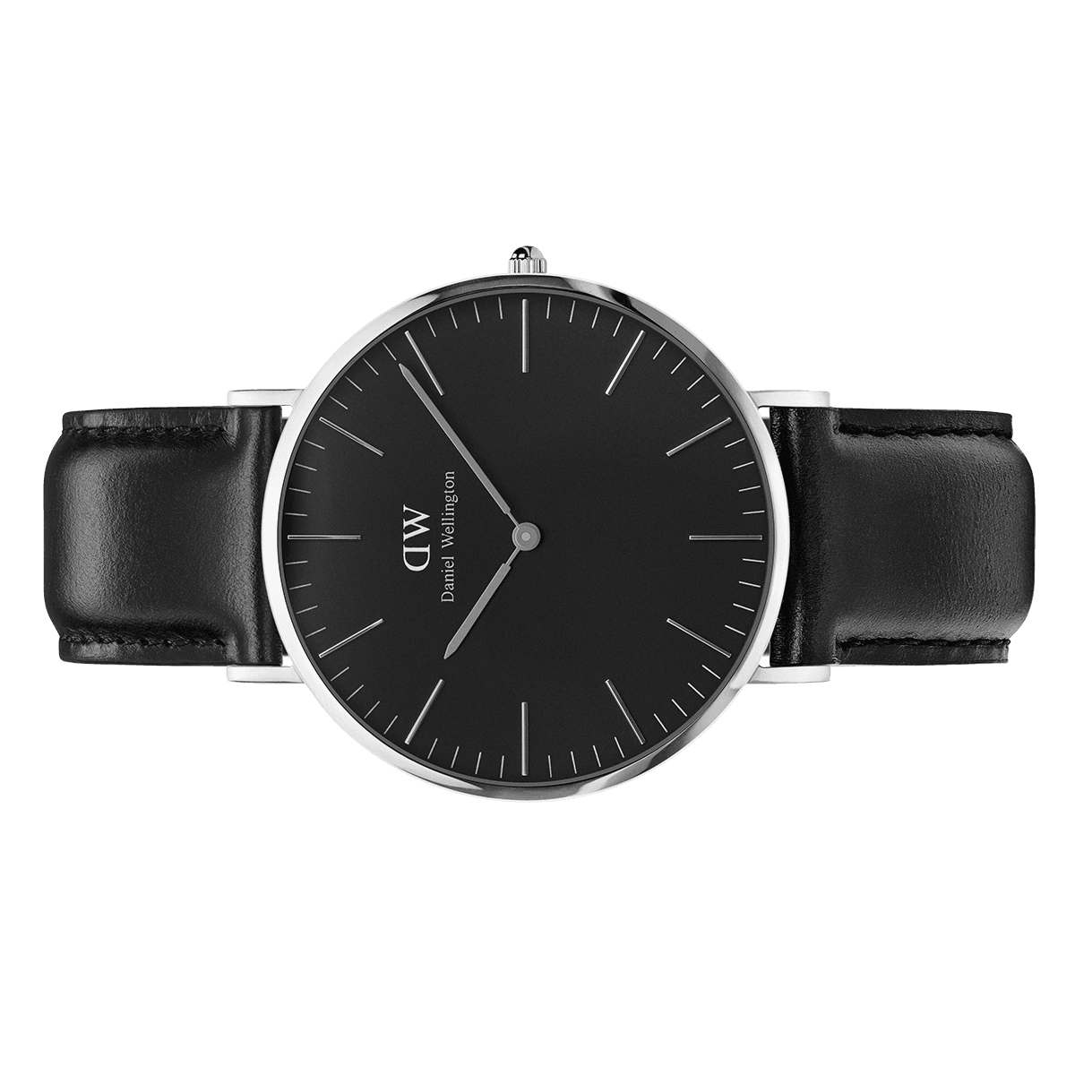 dw官网 dw手表官网 dw中国官网 dw官方旗舰店 DW DW官网 W Classic Black Sheffield Silver 40mm