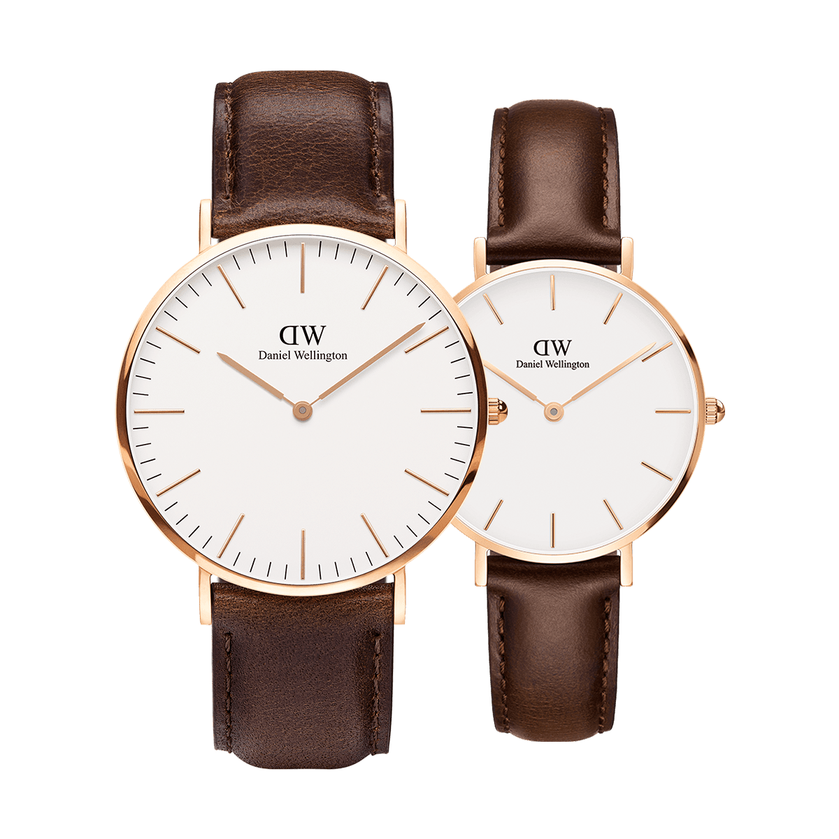 dw官网 dw手表官网 dw中国官网 dw官方旗舰店 DW DW官网 Bundle W+W Classic Bristol RG 40mm+Petite Bristol RG 32mm