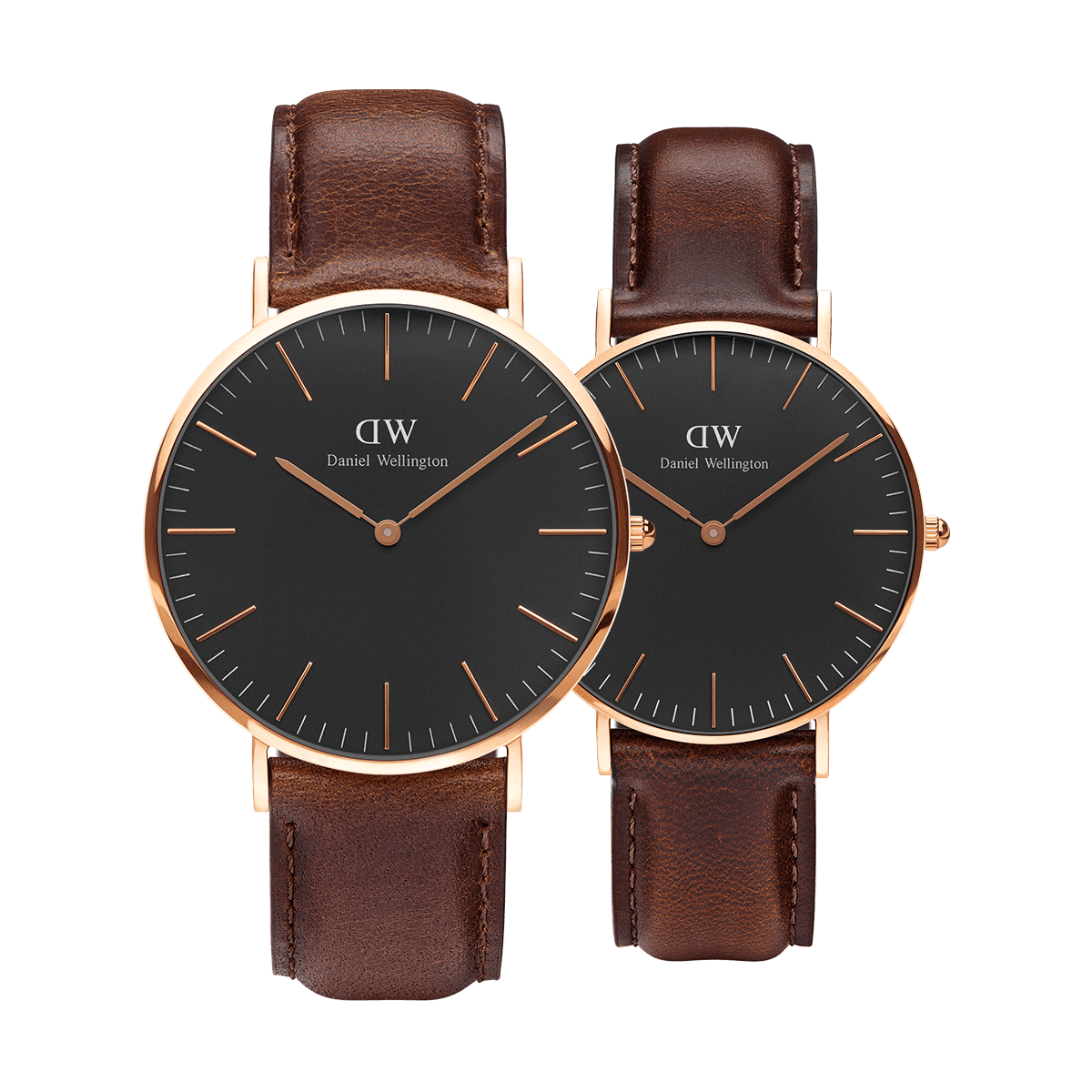 dw官网 dw手表官网 dw中国官网 dw官方旗舰店 DW DW官网 Bundle W+W Classic Black Black Bristol RG 40mm+Classic Black Black Bristol RG 36mm