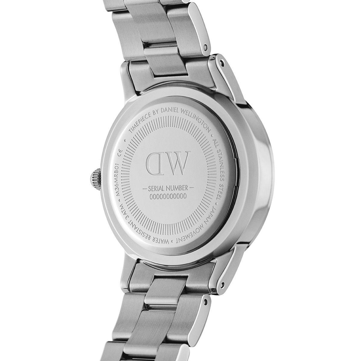 dw官网 dw手表官网 dw中国官网 dw官方旗舰店 DW DW官网 Watch Iconic Black Link Silver 36mm