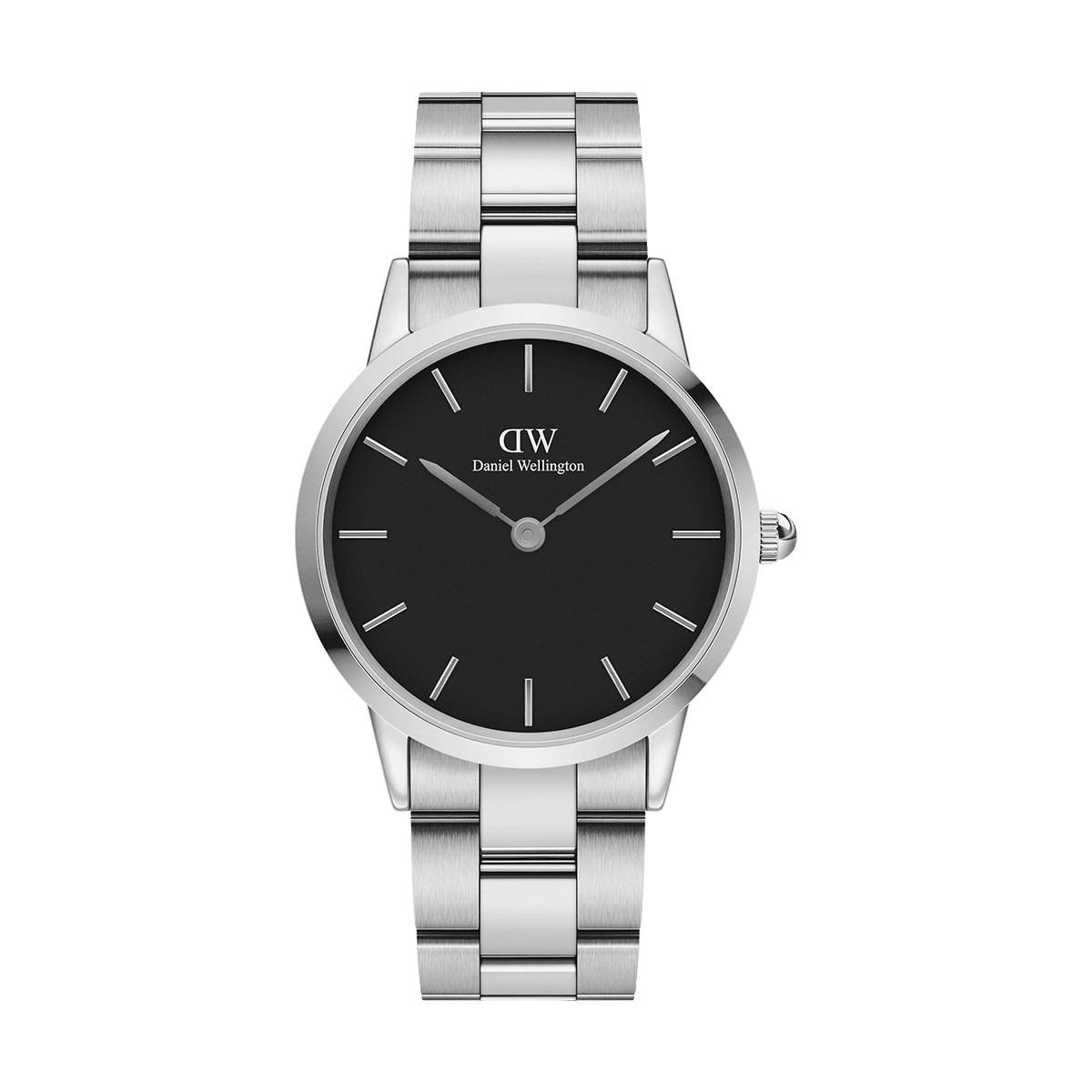dw官网 dw手表官网 dw中国官网 dw官方旗舰店 DW DW官网 Watch Iconic Black Link Silver 36mm