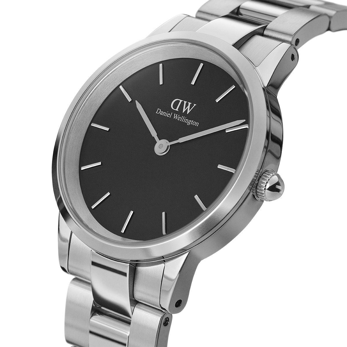 dw官网 dw手表官网 dw中国官网 dw官方旗舰店 DW DW官网 Watch Iconic Black Link Silver 36mm