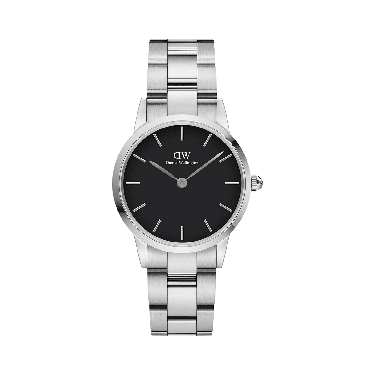 dw官网 dw手表官网 dw中国官网 dw官方旗舰店 DW DW官网 Watch Iconic Black Link Silver 28mm