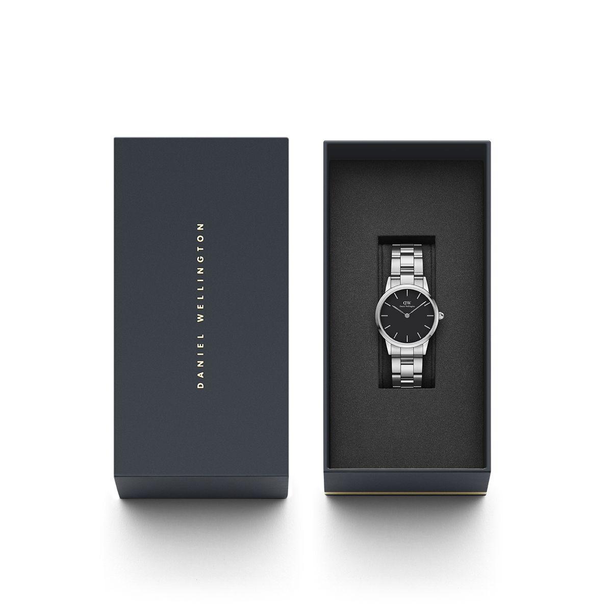 dw官网 dw手表官网 dw中国官网 dw官方旗舰店 DW DW官网 Watch Iconic Black Link Silver 28mm