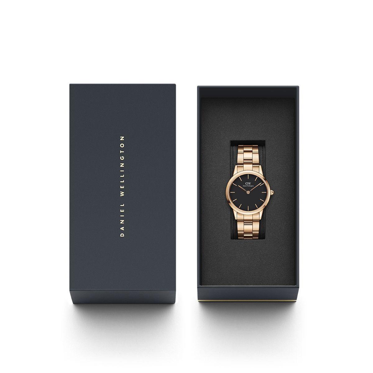 dw官网 dw手表官网 dw中国官网 dw官方旗舰店 DW DW官网 Watch Iconic Black Link RG 32mm
