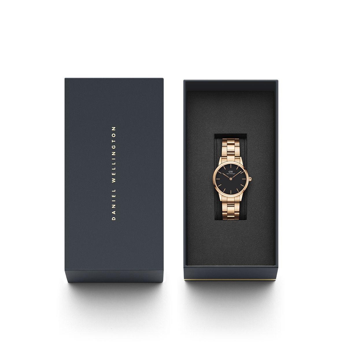 dw官网 dw手表官网 dw中国官网 dw官方旗舰店 DW DW官网 Watch Iconic Black Link RG 28mm
