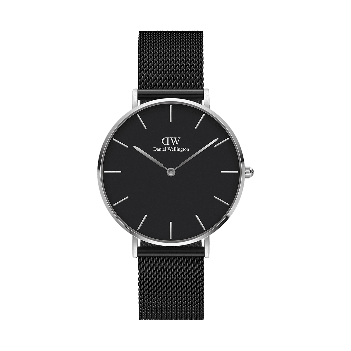 dw官网 dw手表官网 dw中国官网 dw官方旗舰店 DW DW官网 W Petite Black Ashfield Silver 36mm