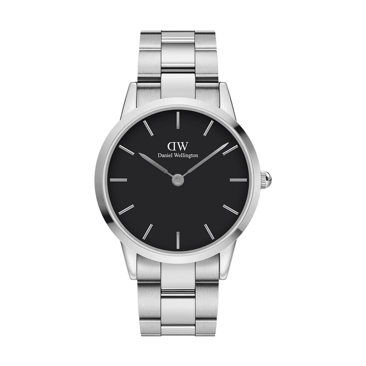dw官网 dw手表官网 dw中国官网 dw官方旗舰店 DW DW官网 Watch Iconic Black Link Silver 40mm