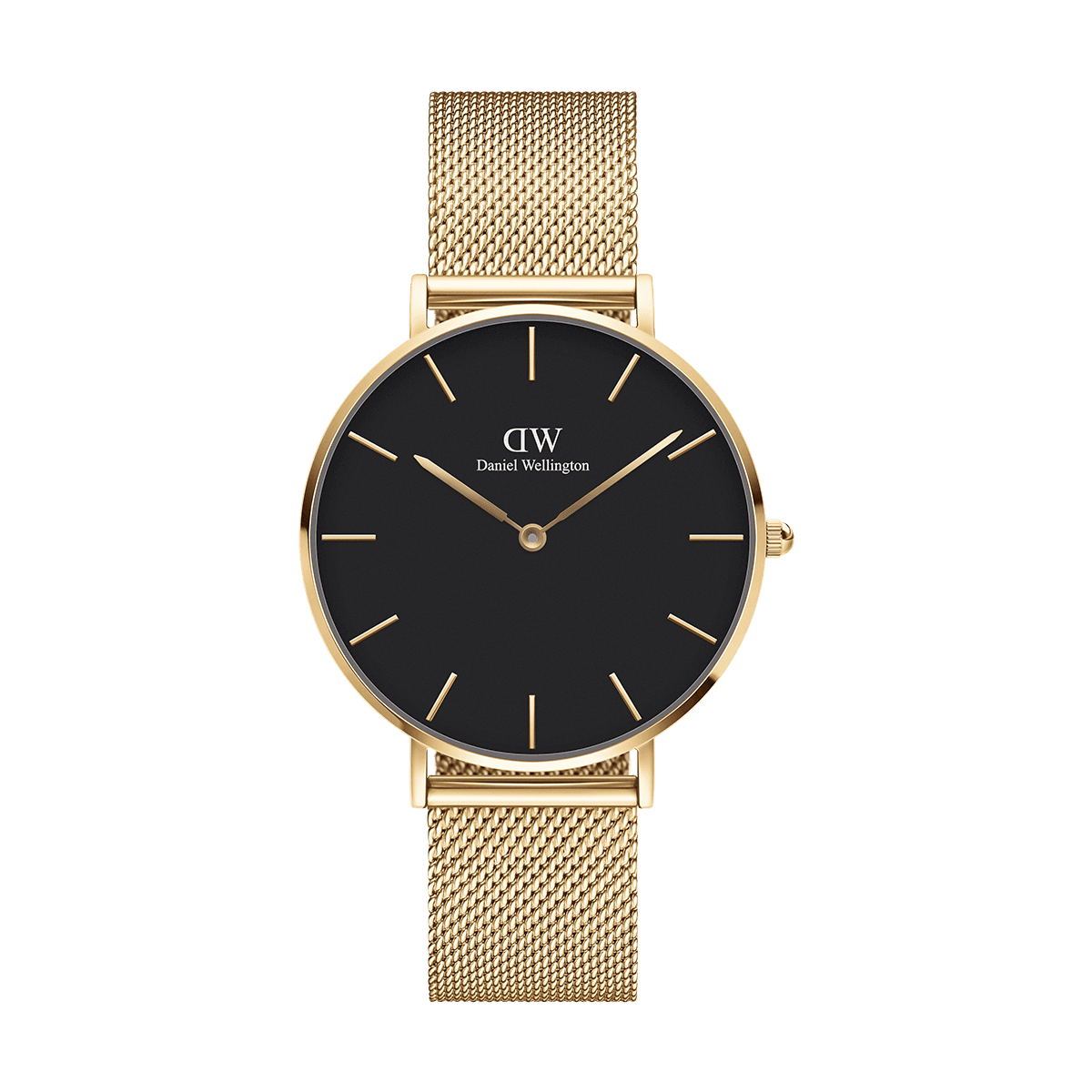 dw官网 dw手表官网 dw中国官网 dw官方旗舰店 DW DW官网 Watch Petite Black Evergold Gold 36mm