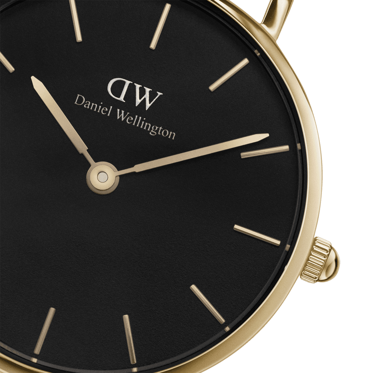 dw官网 dw手表官网 dw中国官网 dw官方旗舰店 DW DW官网 Watch Petite Black Evergold Gold 28mm