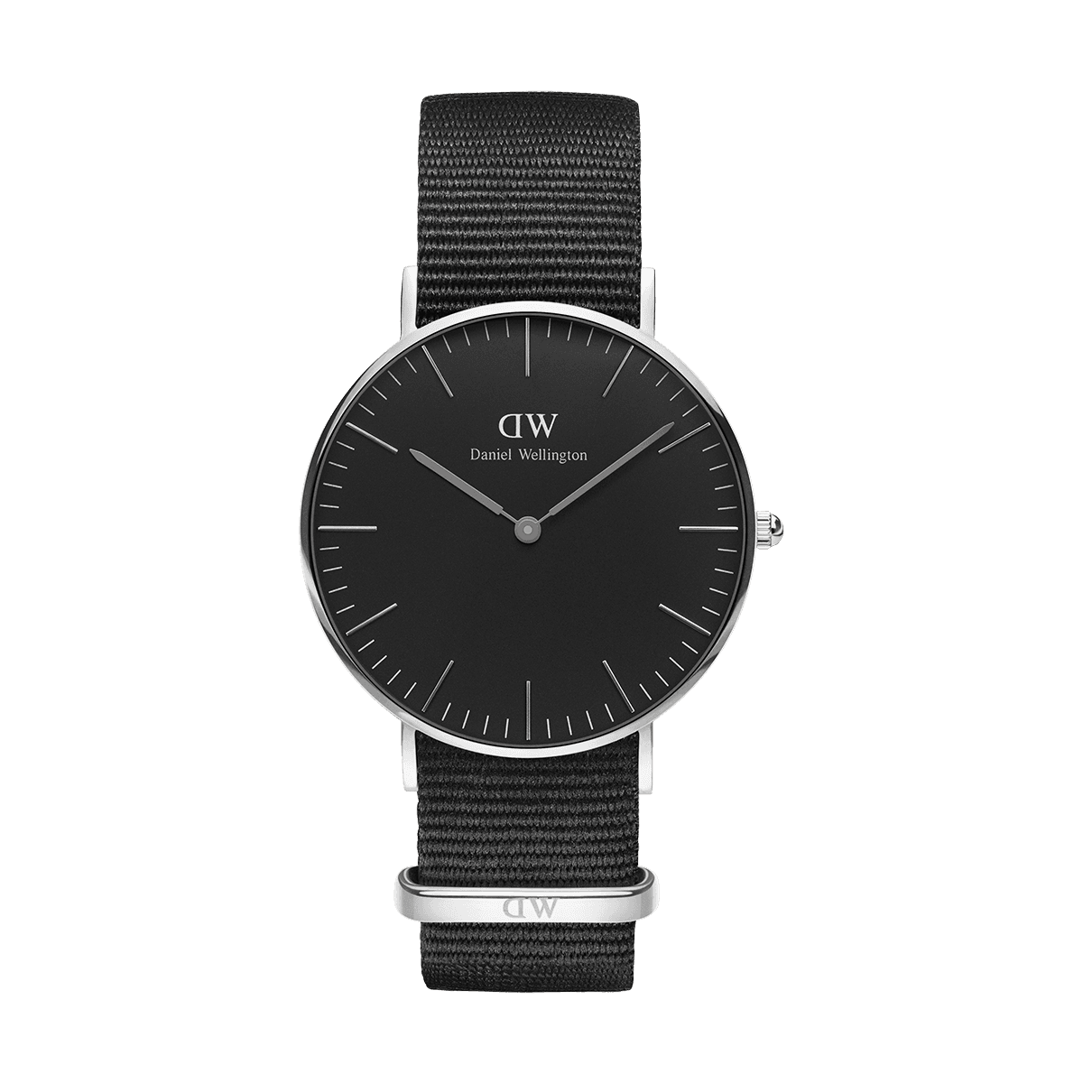 dw官网 dw手表官网 dw中国官网 dw官方旗舰店 DW DW官网 W Classic Black Cornwall Silver 36mm