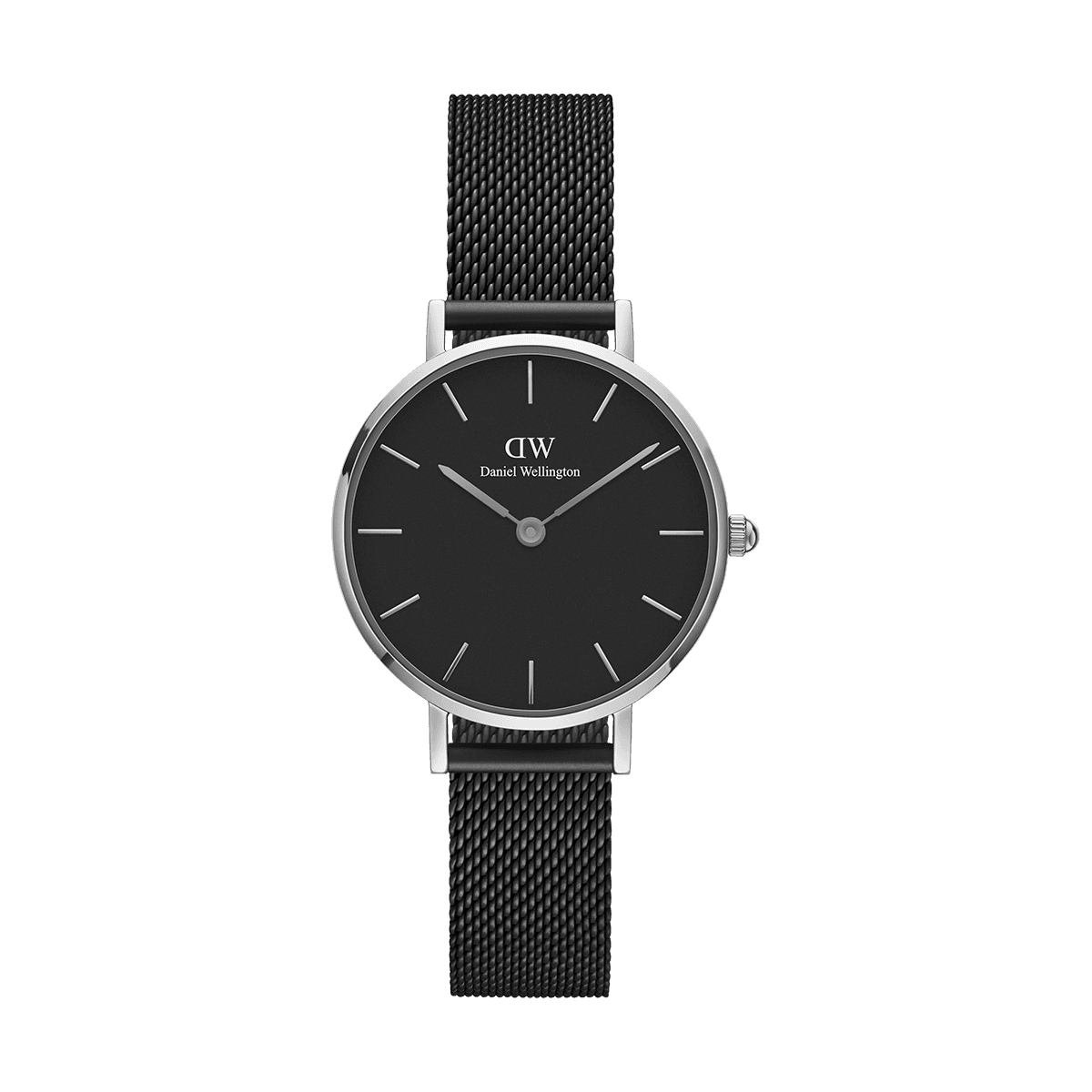 dw官网 dw手表官网 dw中国官网 dw官方旗舰店 DW DW官网 W Petite Black Ashfield Silver 28mm