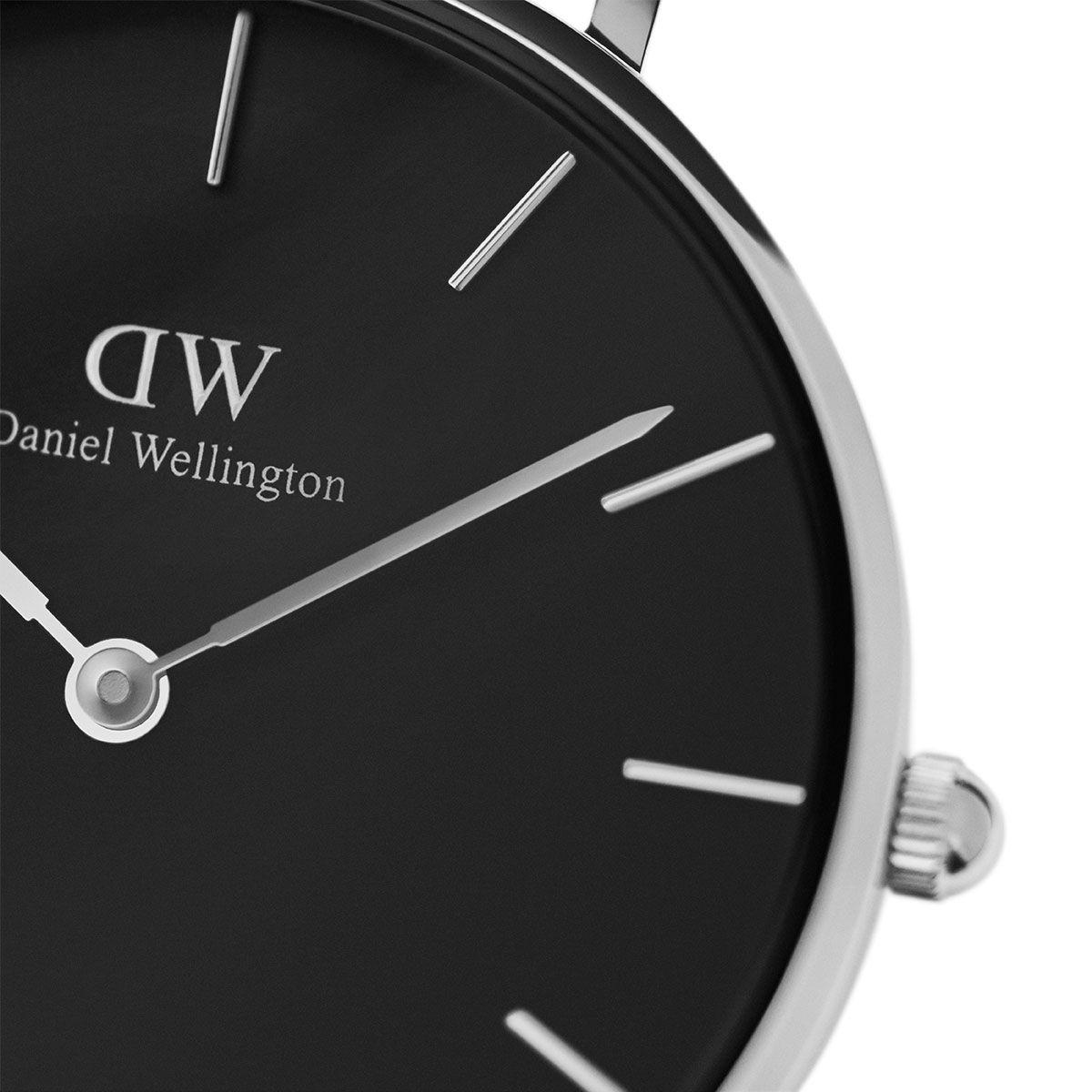 dw官网 dw手表官网 dw中国官网 dw官方旗舰店 DW DW官网 W Petite Black Sterling Silver 32mm