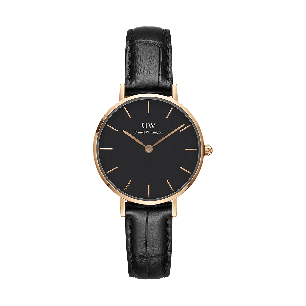 dw官网 dw手表官网 dw中国官网 dw官方旗舰店 DW DW官网 W Petite Black Reading RG 28mm