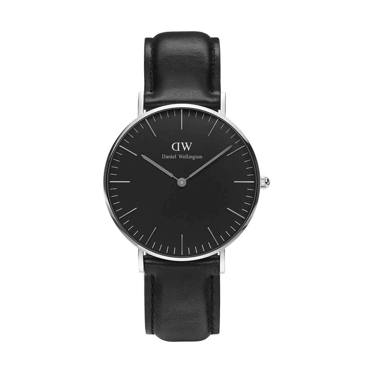 dw官网 dw手表官网 dw中国官网 dw官方旗舰店 DW DW官网 W Classic Black Sheffield Silver 36mm