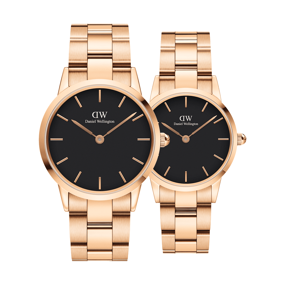 dw官网 dw手表官网 dw中国官网 dw官方旗舰店 DW DW官网 Bundle W+W Iconic Black Link RG 36mm+Iconic Black Link RG 28mm