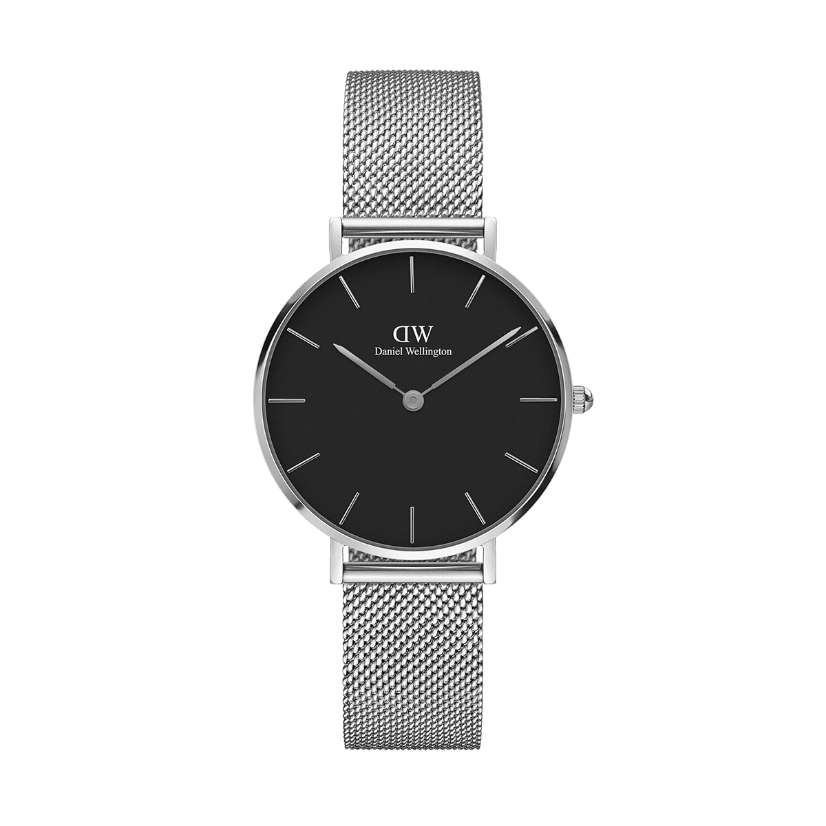 dw官网 dw手表官网 dw中国官网 dw官方旗舰店 DW DW官网 W Petite Black Sterling Silver 32mm