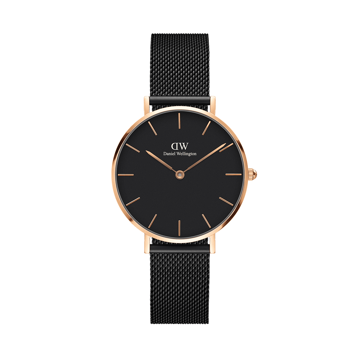 dw官网 dw手表官网 dw中国官网 dw官方旗舰店 DW DW官网 Bundle W+B Petite Black Ashfield RG 32mm+Classic Bracelet White RG S