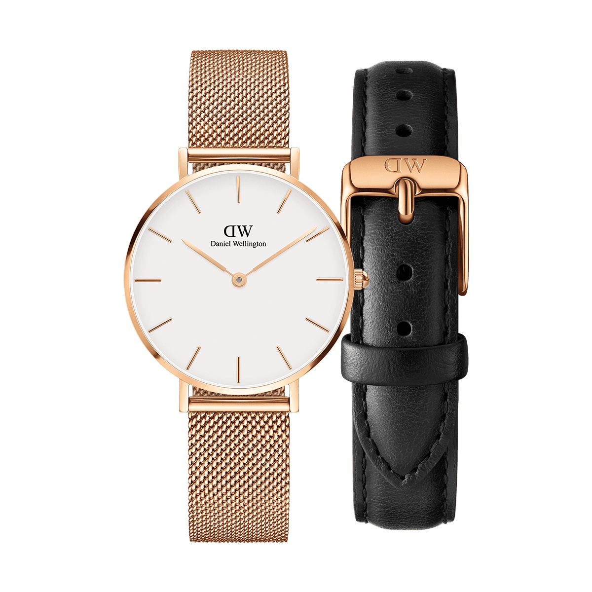 dw官网 dw手表官网 dw中国官网 dw官方旗舰店 DW DW官网 Bundle W+S Petite Melrose RG 32mm+Sheffield 14mm