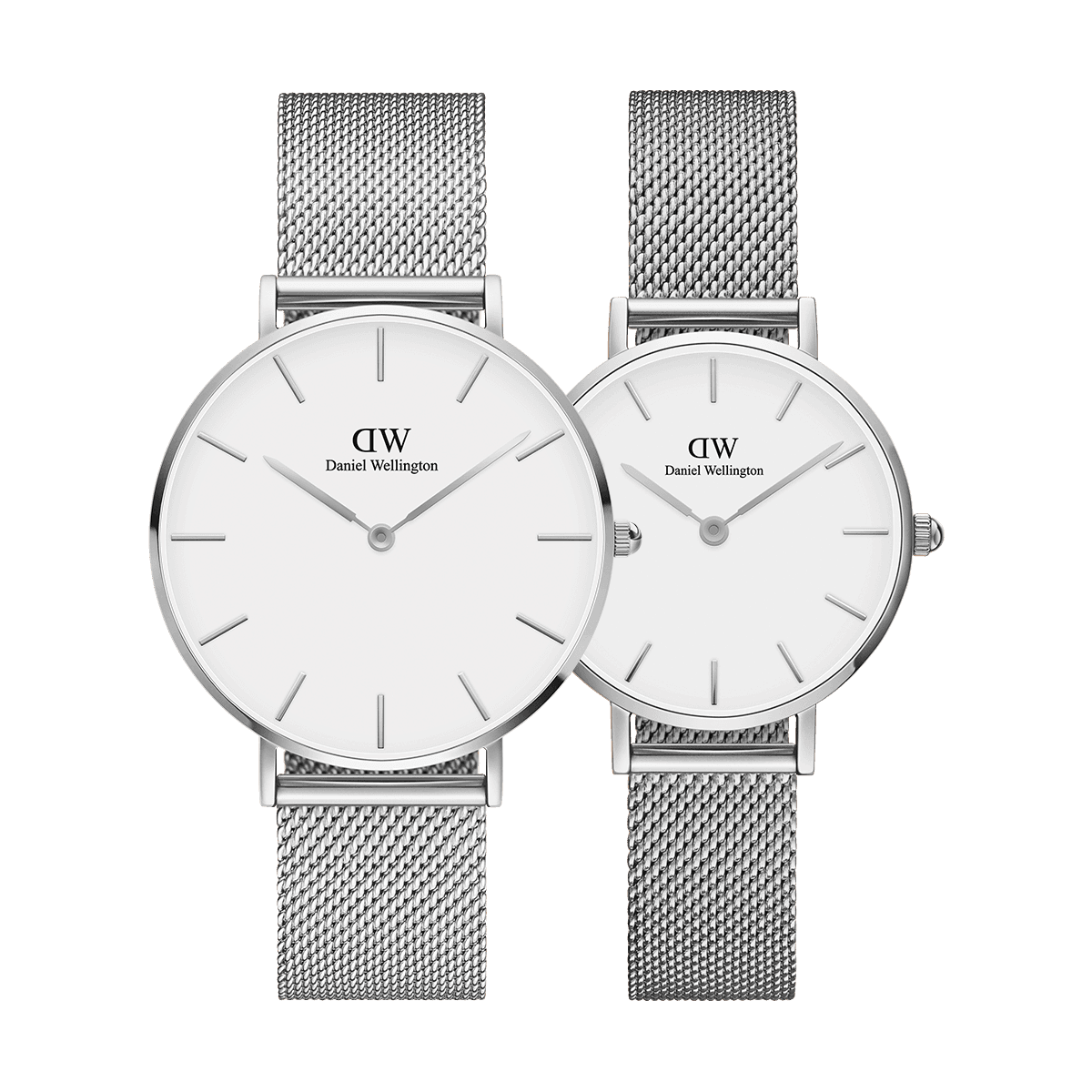dw官网 dw手表官网 dw中国官网 dw官方旗舰店 DW DW官网 Bundle W+W Petite Sterling Silver 36mm+Petite Sterling Silver 28mm