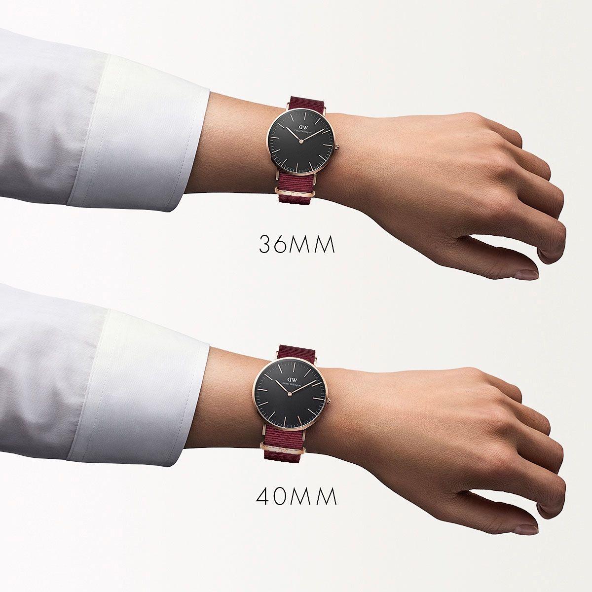 dw官网 dw手表官网 dw中国官网 dw官方旗舰店 DW DW官网 W Classic Black Roselyn RG 40mm